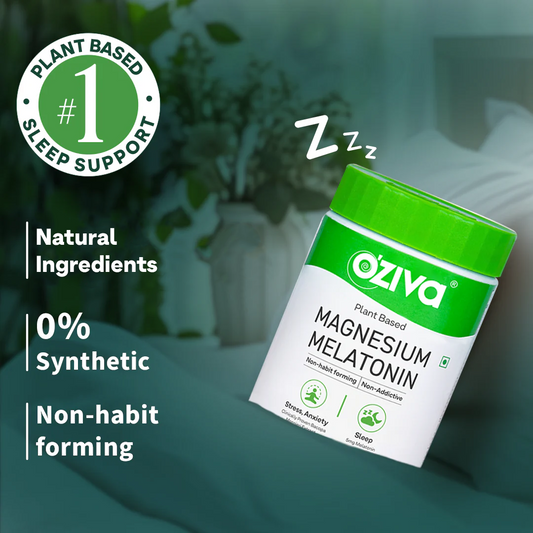 Magnesium Melatonin for Restful Sleep, Reduced Stress & Anxiety 60 Tablets 60 Tablets