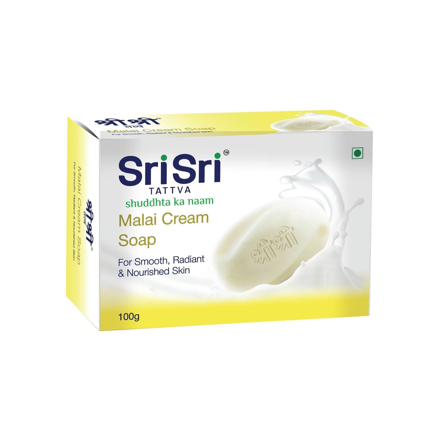 Malai Cream Soap - Relaxes, Refreshes & Rejuvenates, 100 g 100g