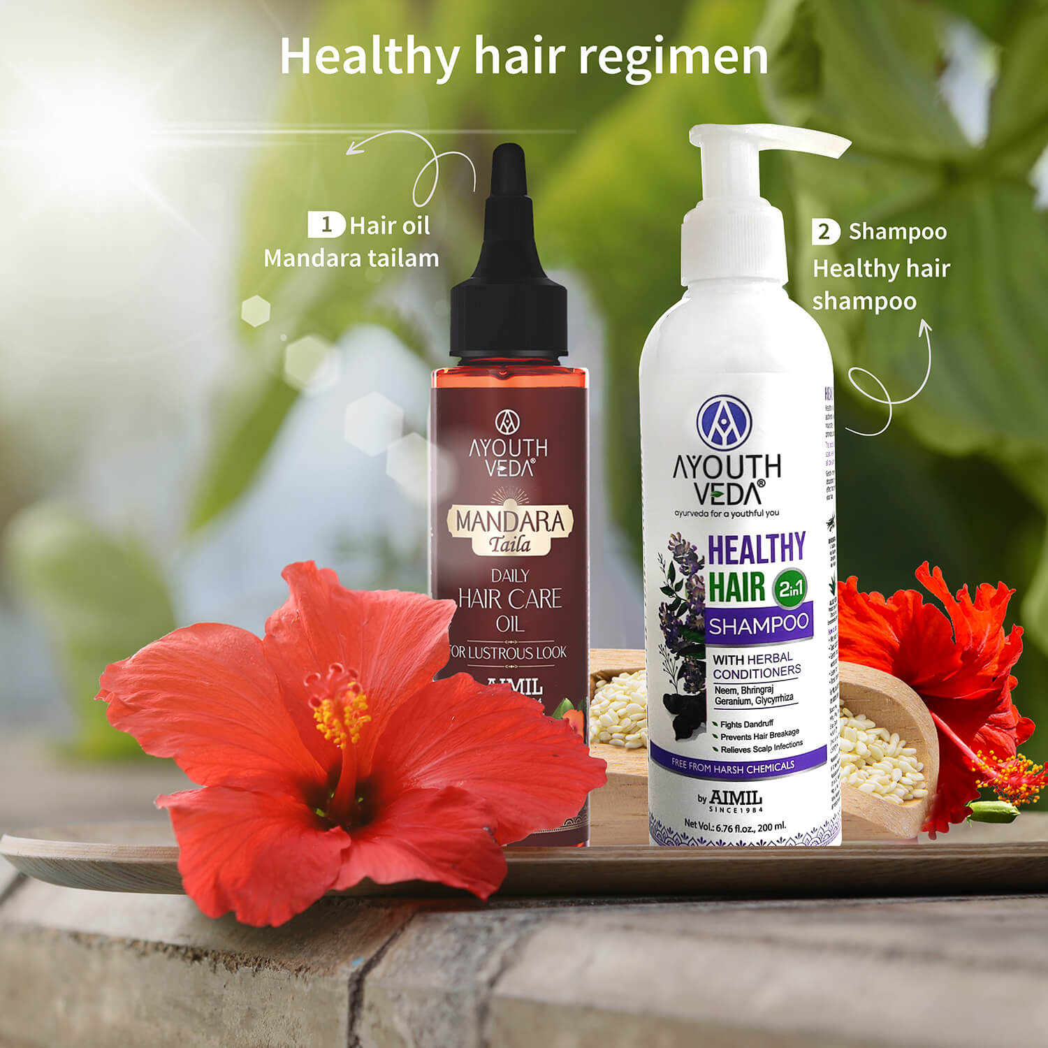 Mandara Taila Daily Hair Care Oil For Lustrous Look 100ml 100ml
