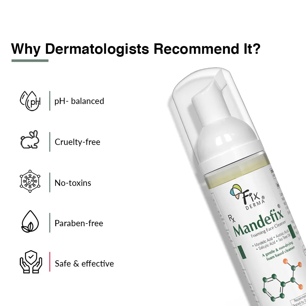 Mandefix Foaming Face Cleanser 100ml