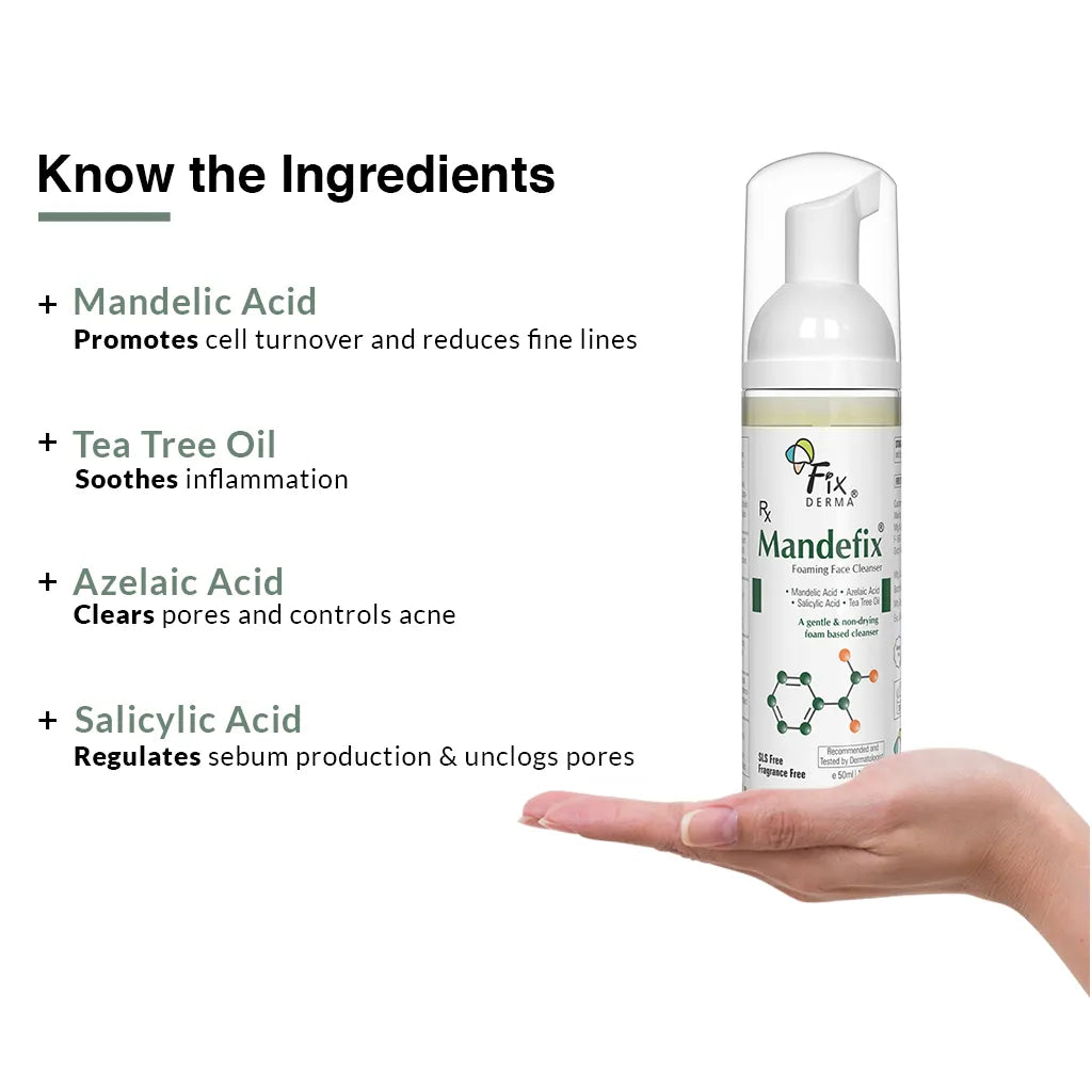 Mandefix Foaming Face Cleanser 50ml