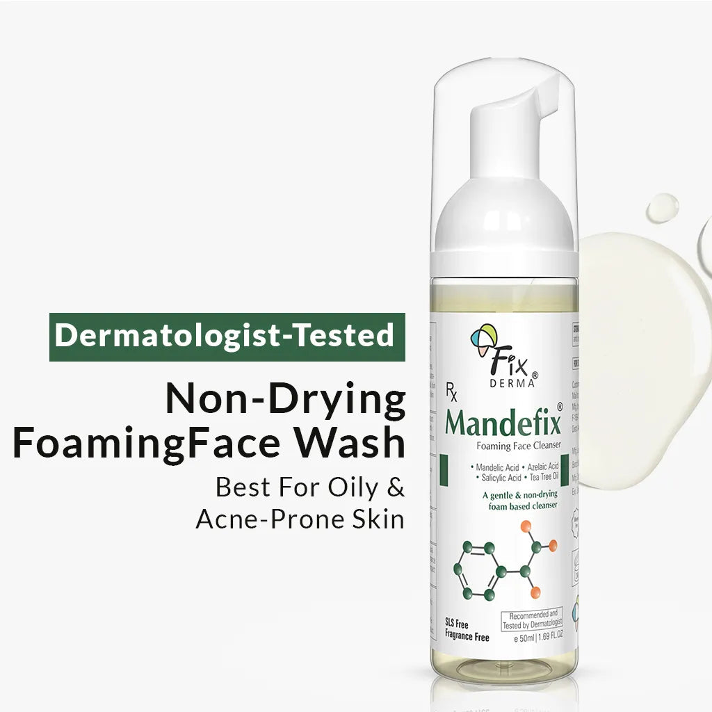 【Fixderma】 Mandefix Foaming Face Cleanser｜マンデフィックス フォーミング フェイスクレンザー｜100ml