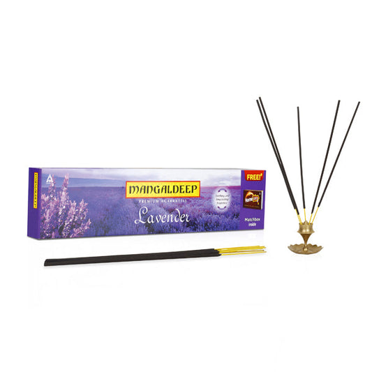 Lavender Premium Incense Sticks - 72 Sticks | Agarbathi/ Scent Sticks/ Agarbatti for Pooja 72本