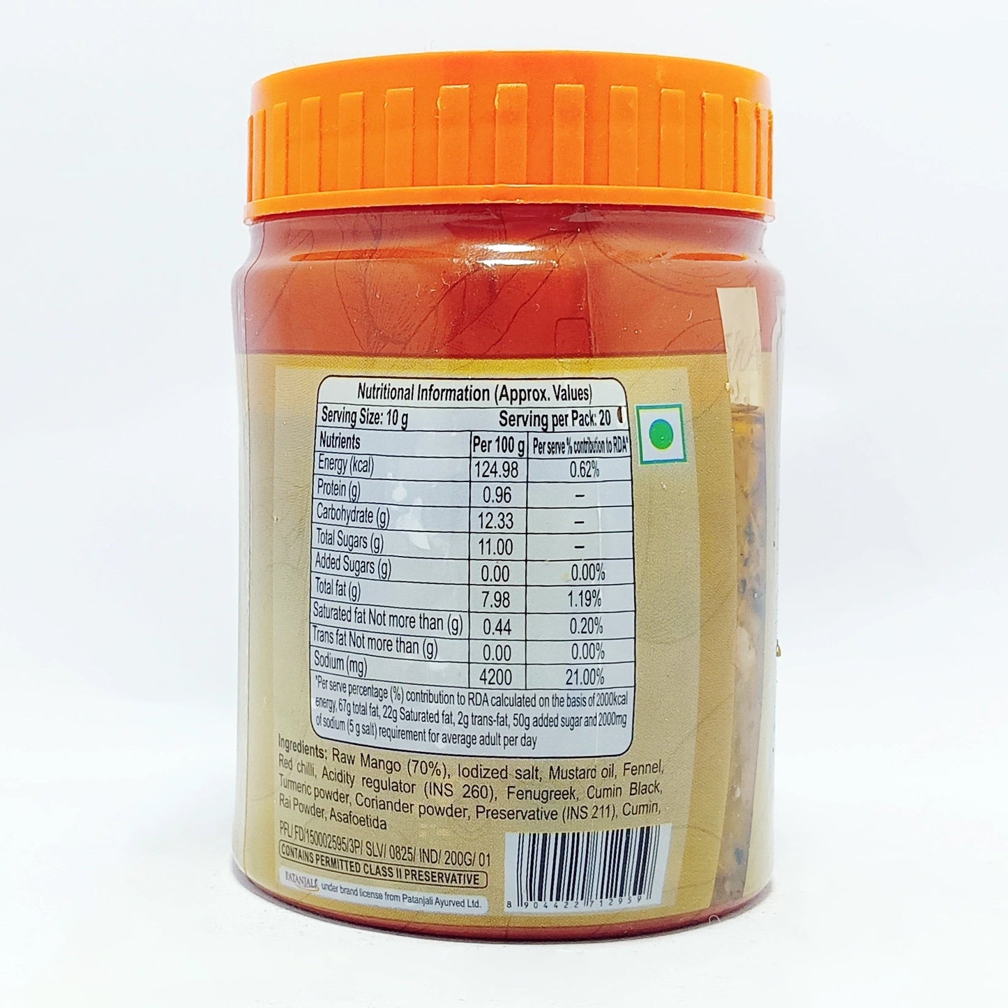 Patanjali Mango Pickle (500 g) 200g