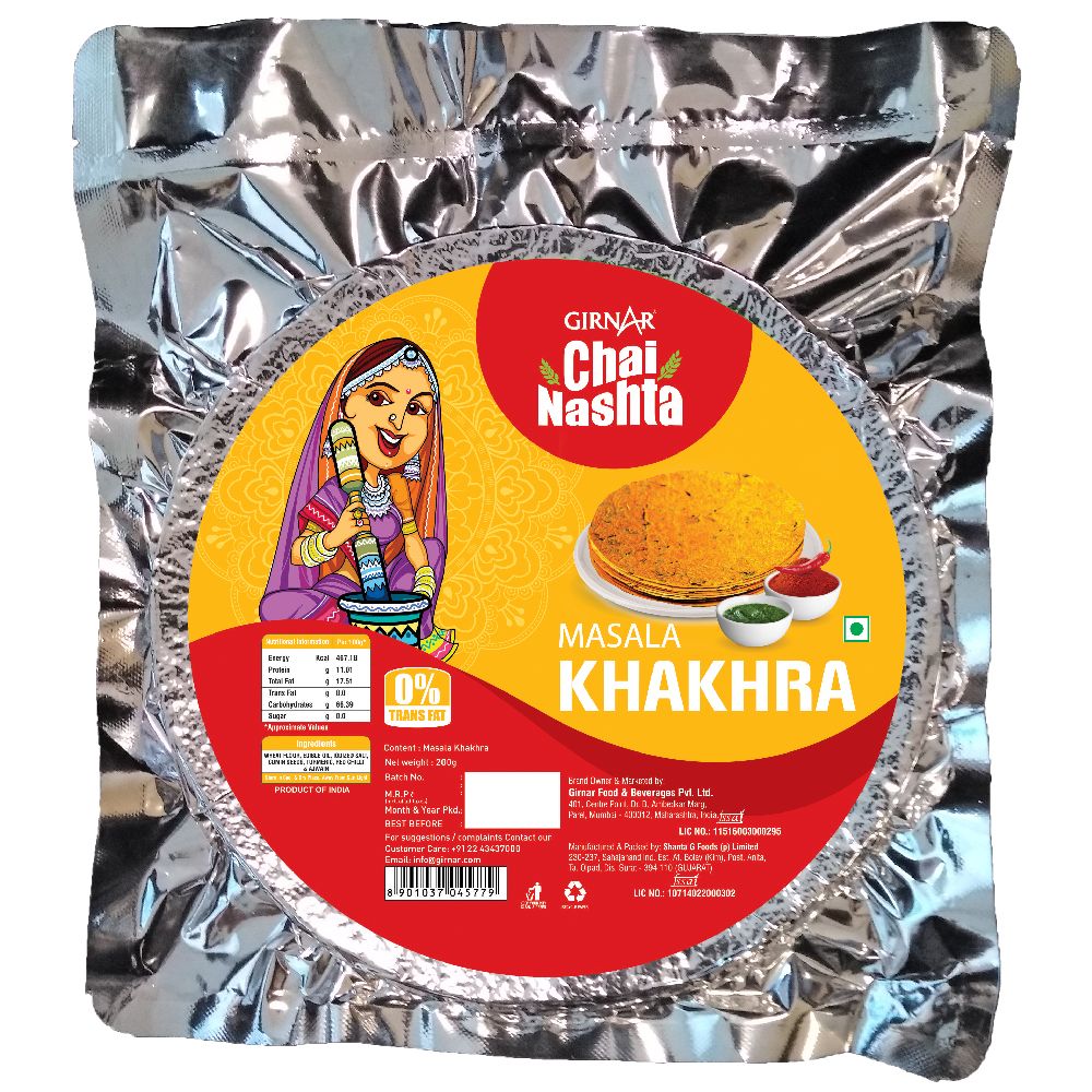 Chai Nashta - Masala Khakhra 200g