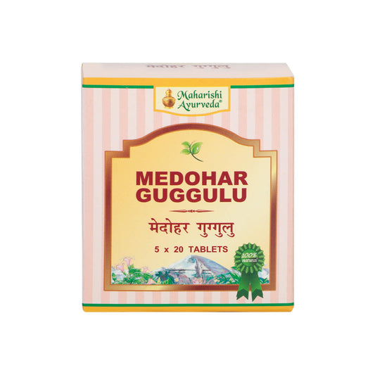 Medohar Guggulu - For Weight Management - 100 Tablets Pack