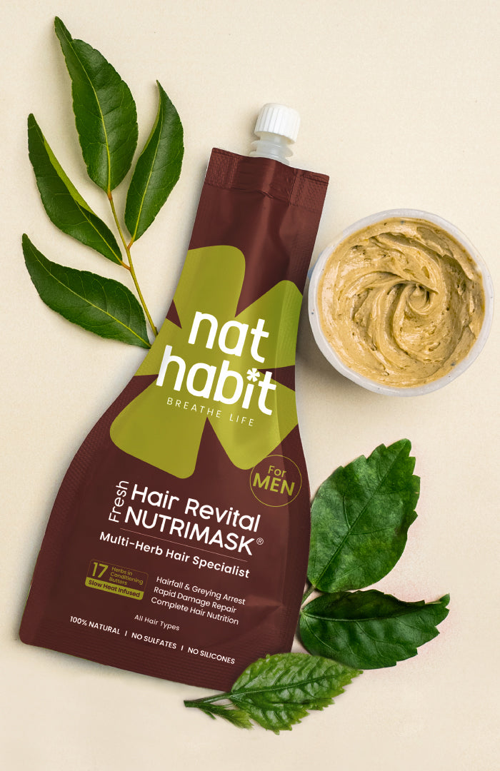 Fresh Men's Hair Revital NutriMask 40g × 2