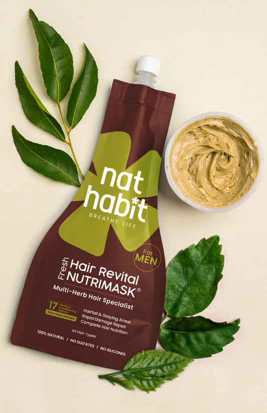 Fresh Men's Hair Revital NutriMask 40g × 2