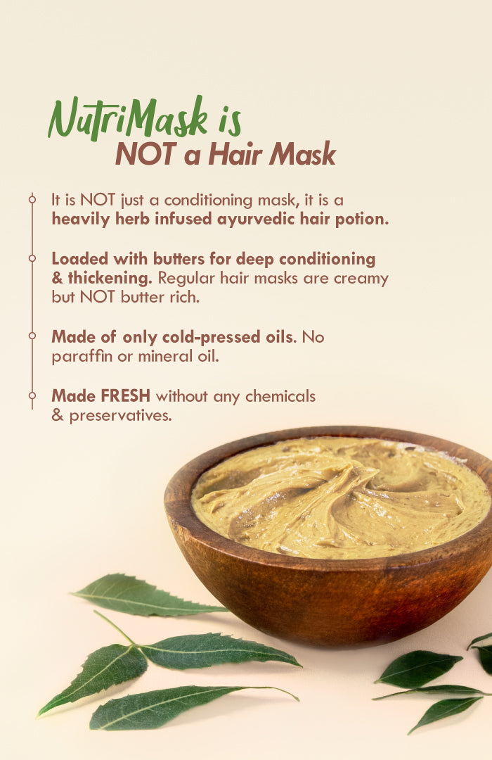 Fresh Men's Hair Revital NutriMask 40g × 3