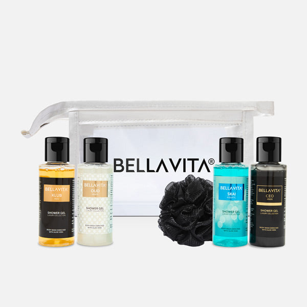 Shower Gel Travel Minis Kit - 4 x 55ml 55ml