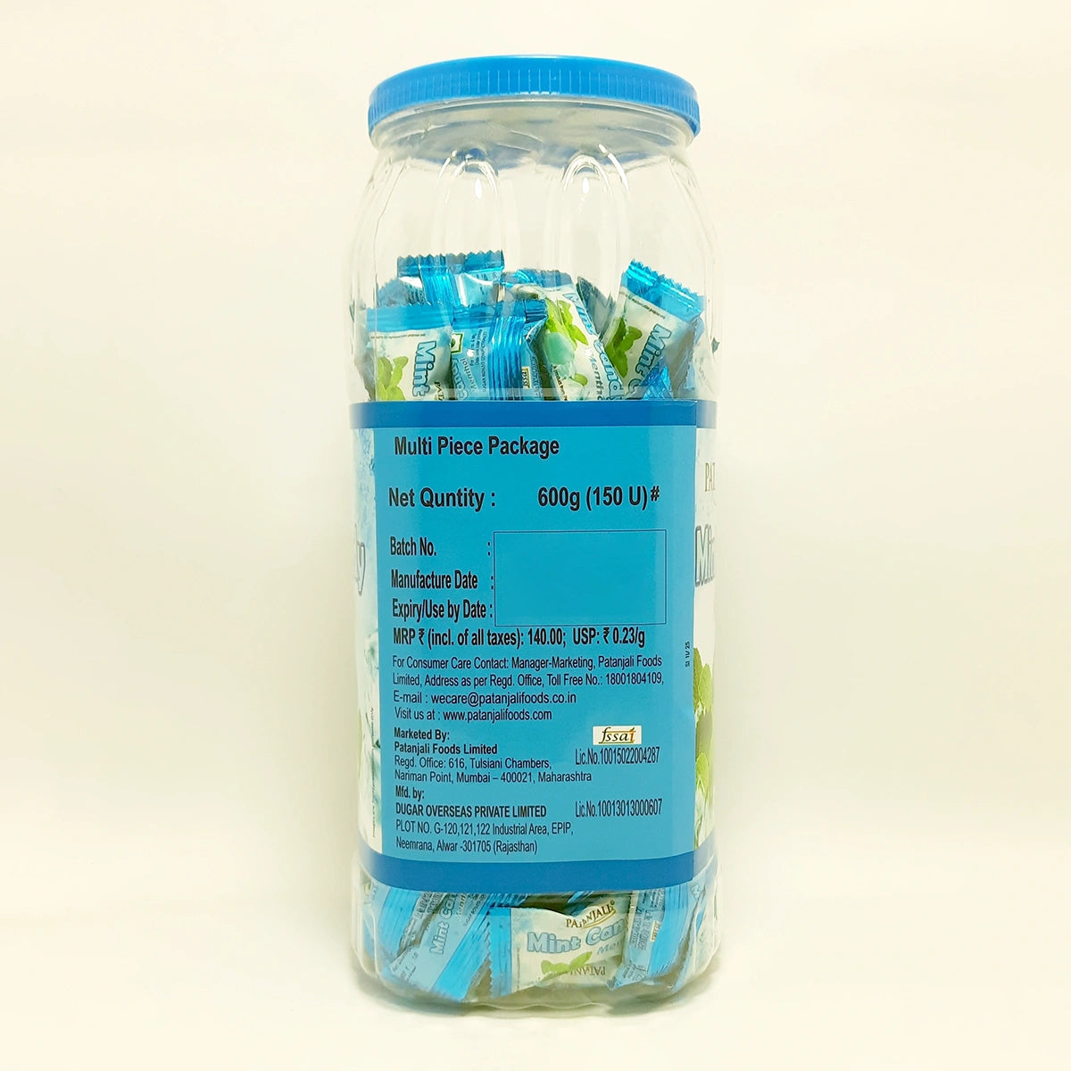 Patanjali Mint Candy Menthol