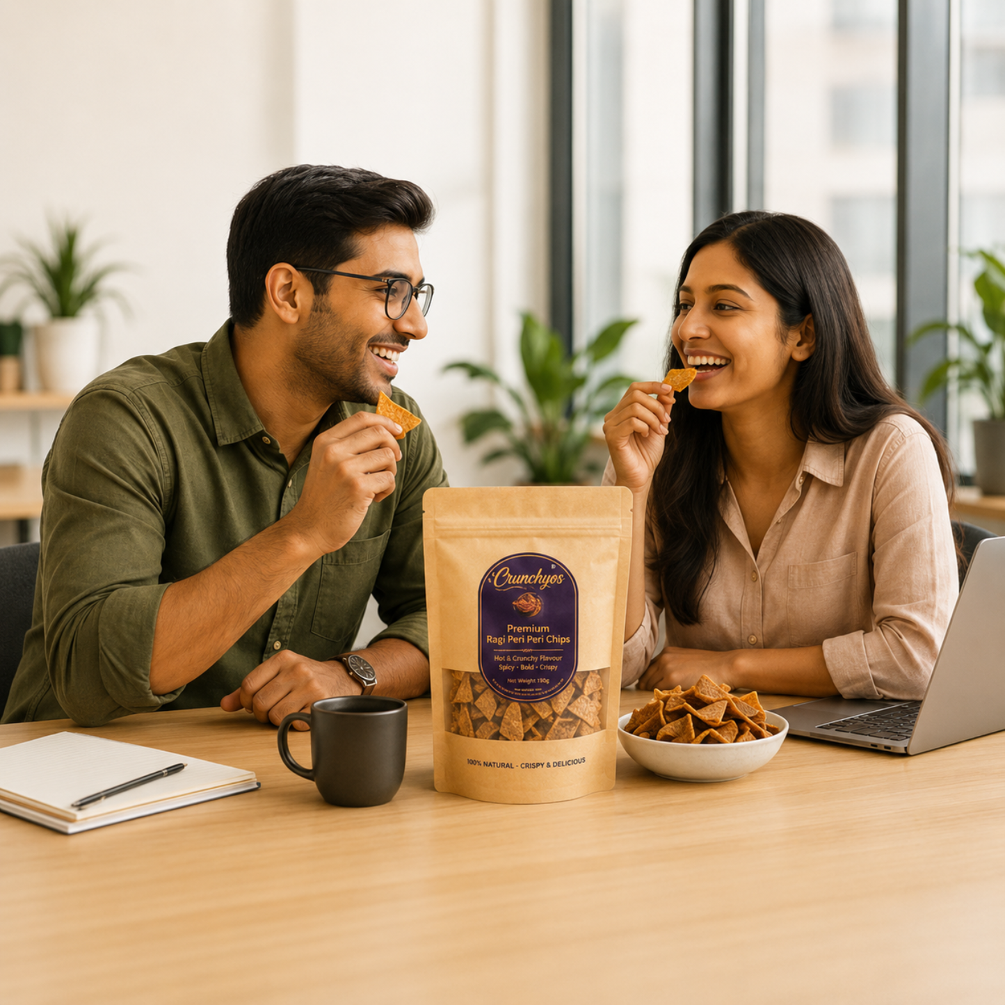 Ragi Peri Peri Chips 150g