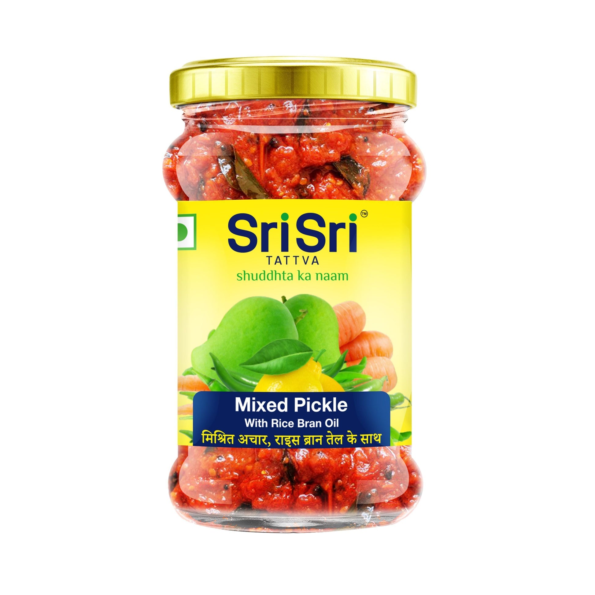 Mixed Pickle - Rice Bran Oil, 300 g 300g