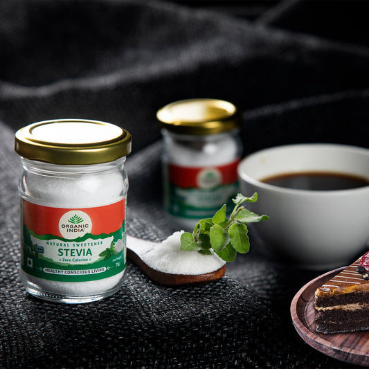 【Organic India】 Stevia｜ステビア｜75 g Jar