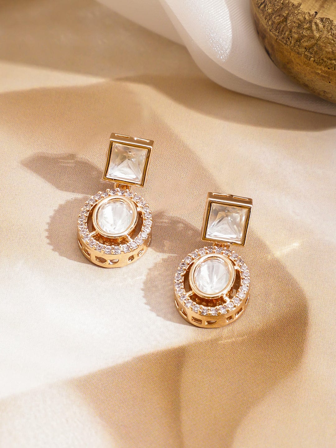 Moonlit Kundan Necklace Set フリーサイズ