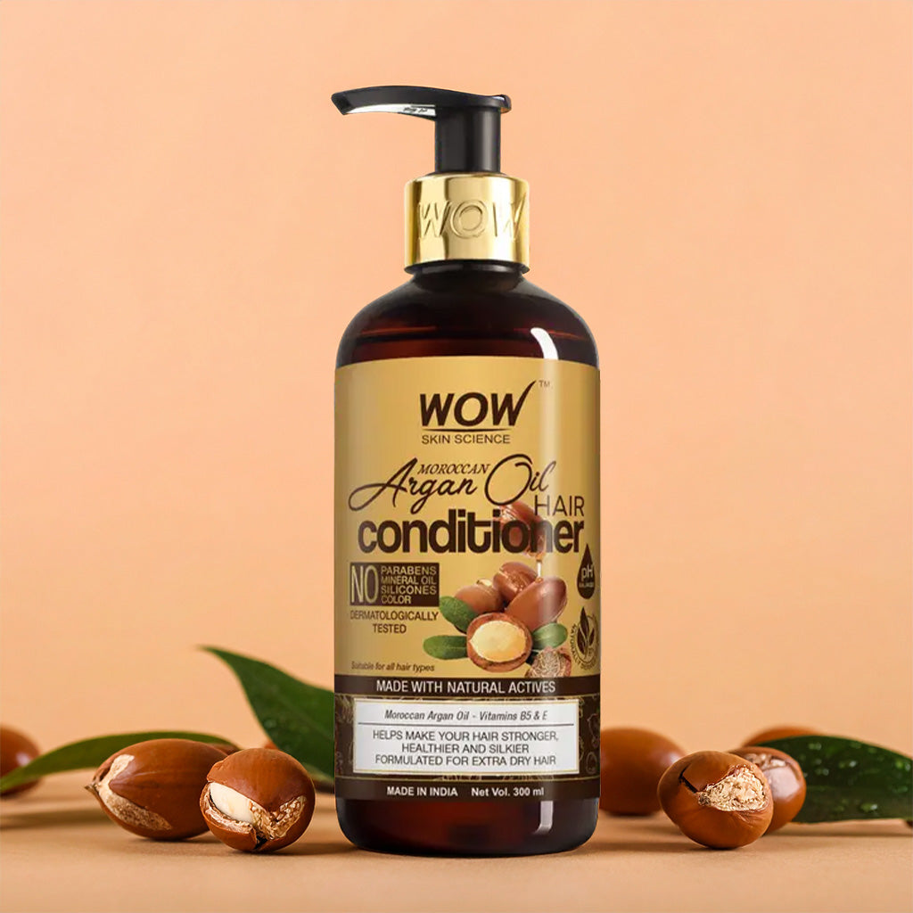 【WOW Skin Science】 Moroccan Argan Oil Hair Conditioner Hydrate & Tame Frizz 300ml
