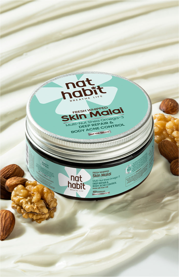 Multi-Nut Shea Omega-3 Body Malai 120ml × 2