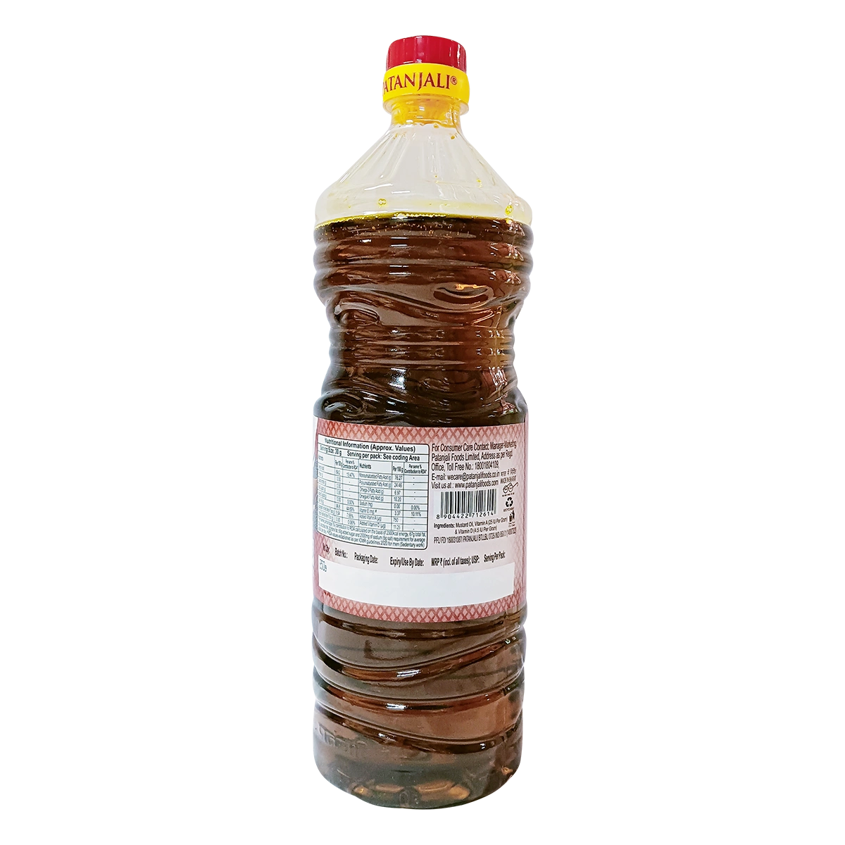 Patanjali Mustard Oil 850 G Btl