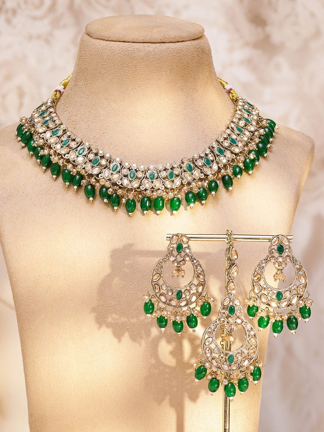 Mystic Greens Necklace Set フリーサイズ