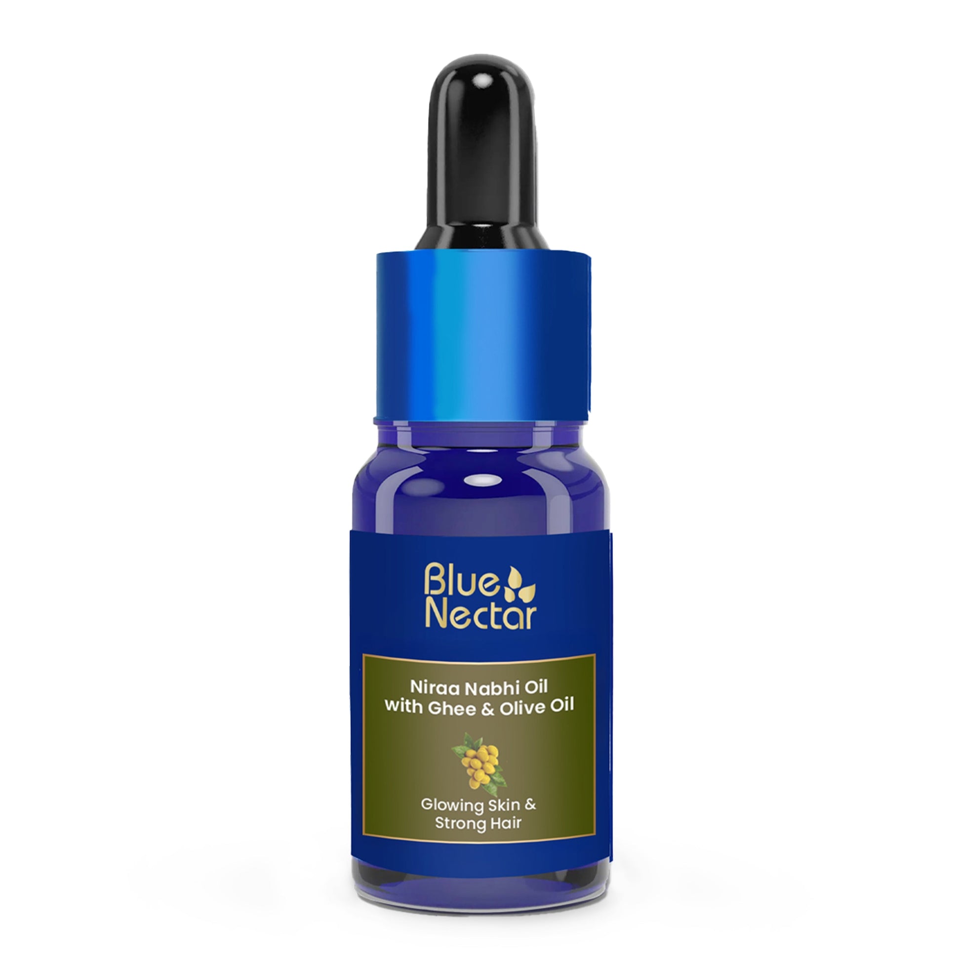 Nabhi Oil with Ghee & Olive Oil for Skin Glow & Strong Hair (22 Herbs) 30ml