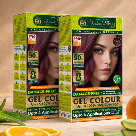 Damage Free Natural Gel Hair Colour