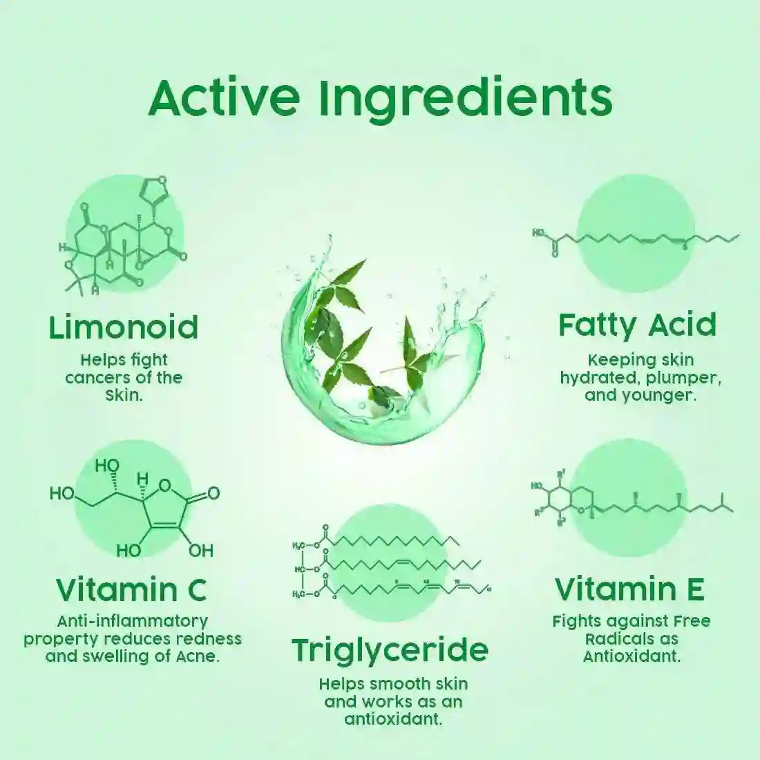 Fresh Look Neem & Tulsi Face Wash, Mild Hydrating Moisturizing Foaming All Skin Types 100ml x 3
