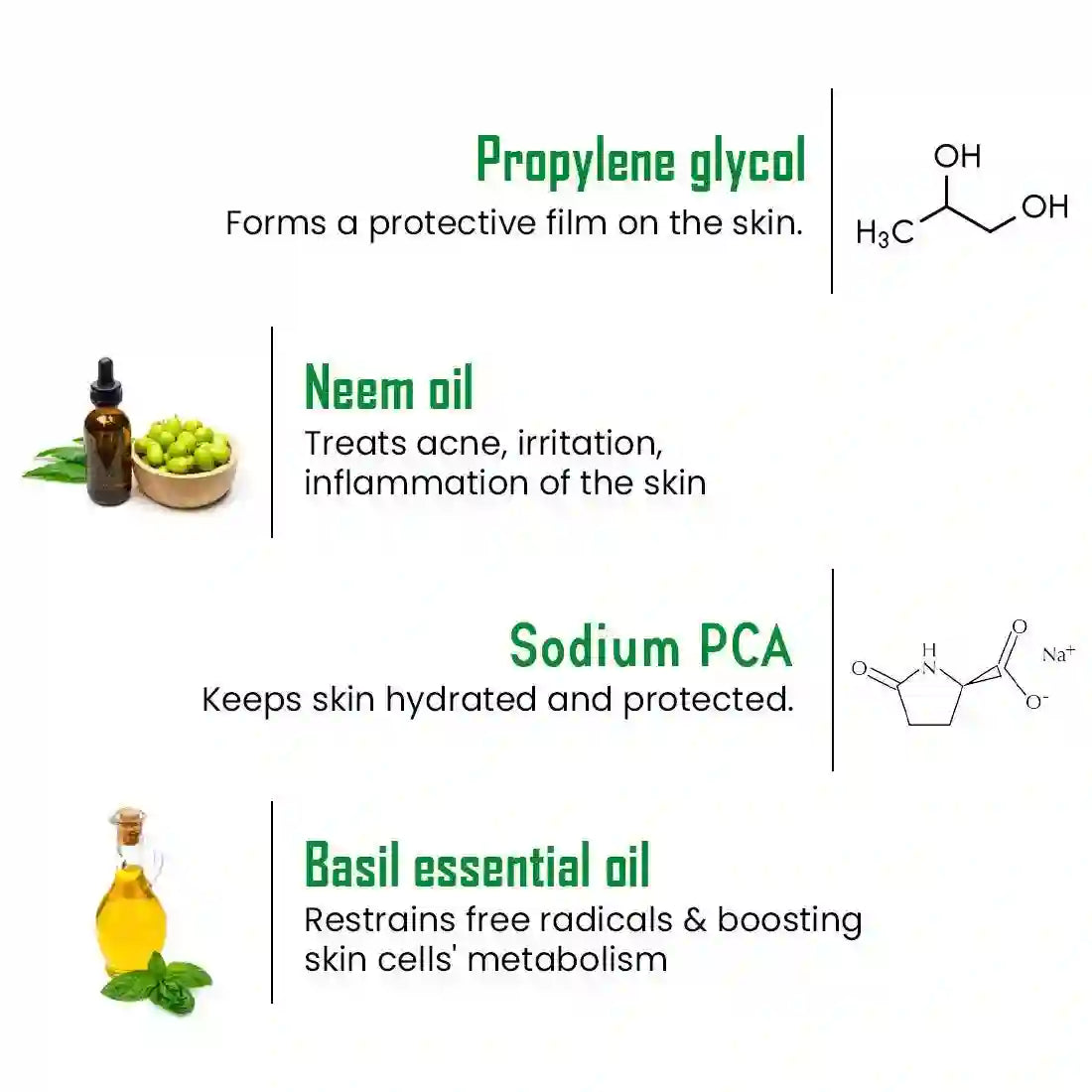 Fresh Look Neem & Tulsi Face Wash, Mild Hydrating Moisturizing Foaming All Skin Types 100ml