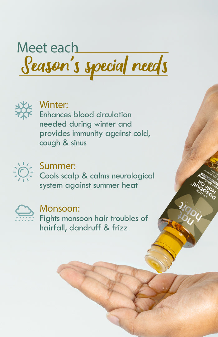 Anti-Dandruff DASABUTI Winter Hair Oil 100ml