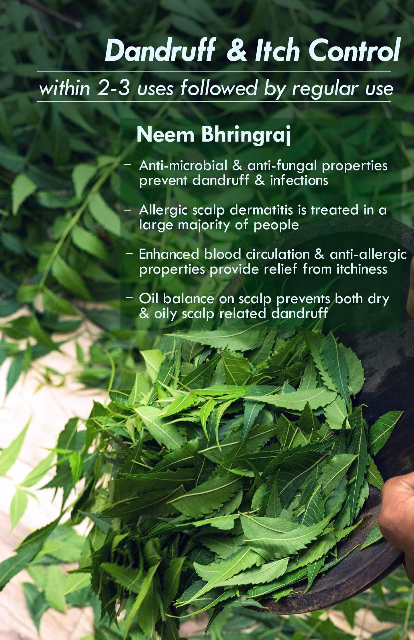 Neem Bhringraj Monsoon Hair Oil 100ml