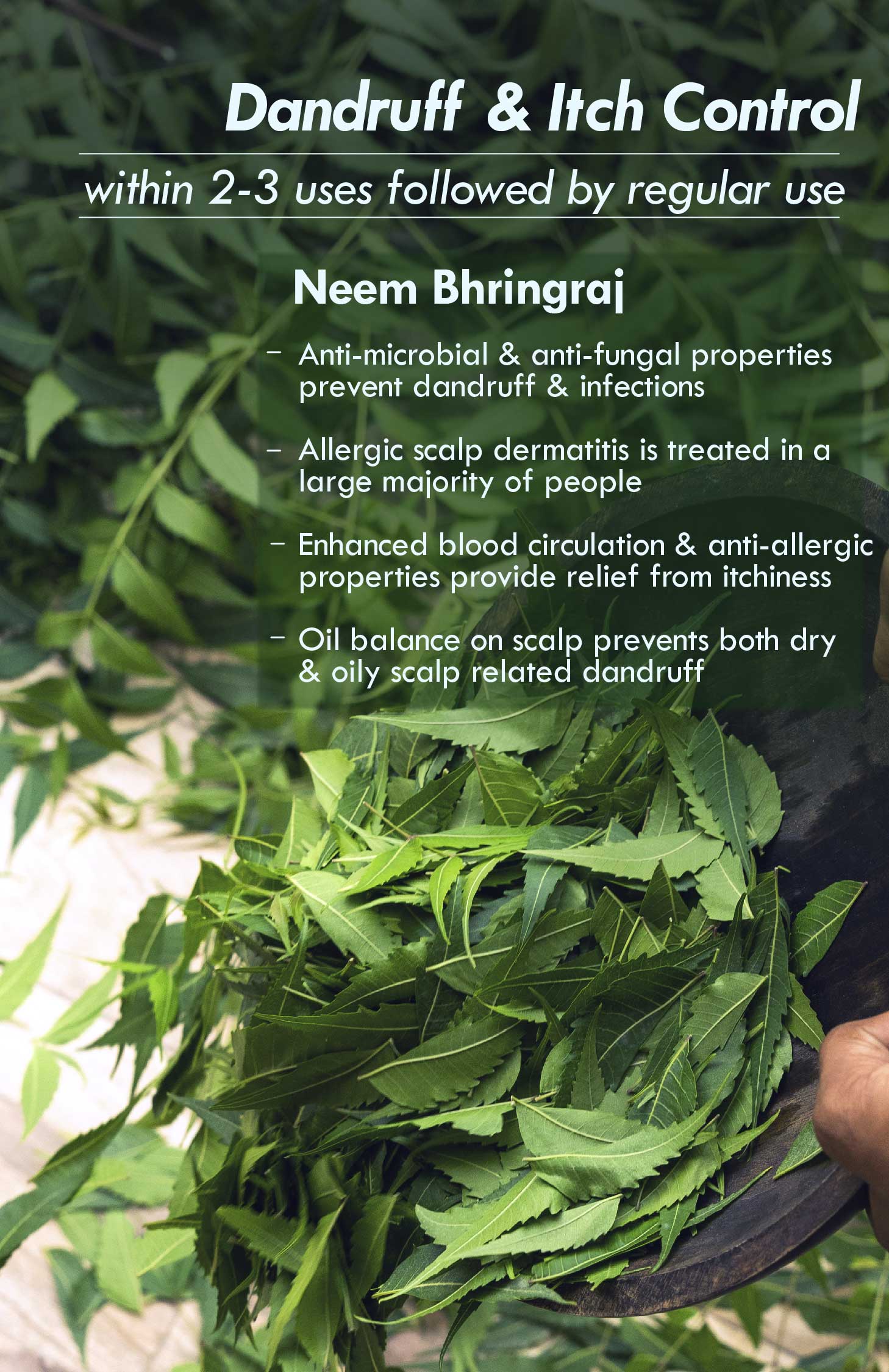 Neem Bhringraj Monsoon Hair Oil 100ml