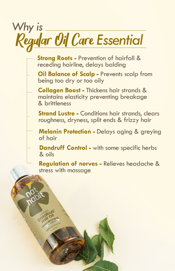 Anti-Dandruff DASABUTI Summer Hair Oil 200ml
