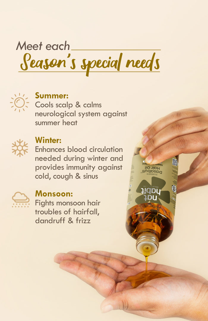 Anti-Dandruff DASABUTI Summer Hair Oil 100ml