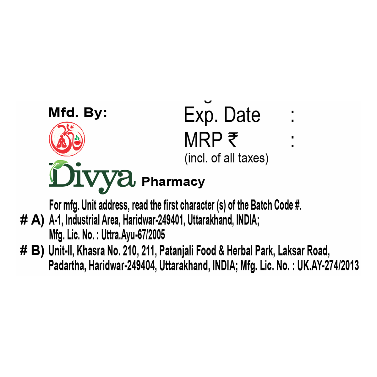Divya Neurogrit Gold 20 N (13 Gram)