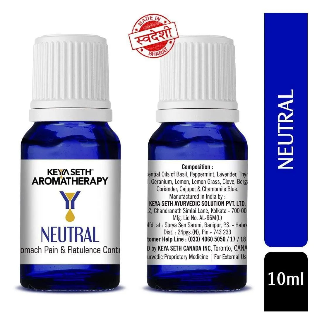 Neutral-Stomach Pain & Flatulence Control, Prevents Indigestion, Gastric Problem 10ml
