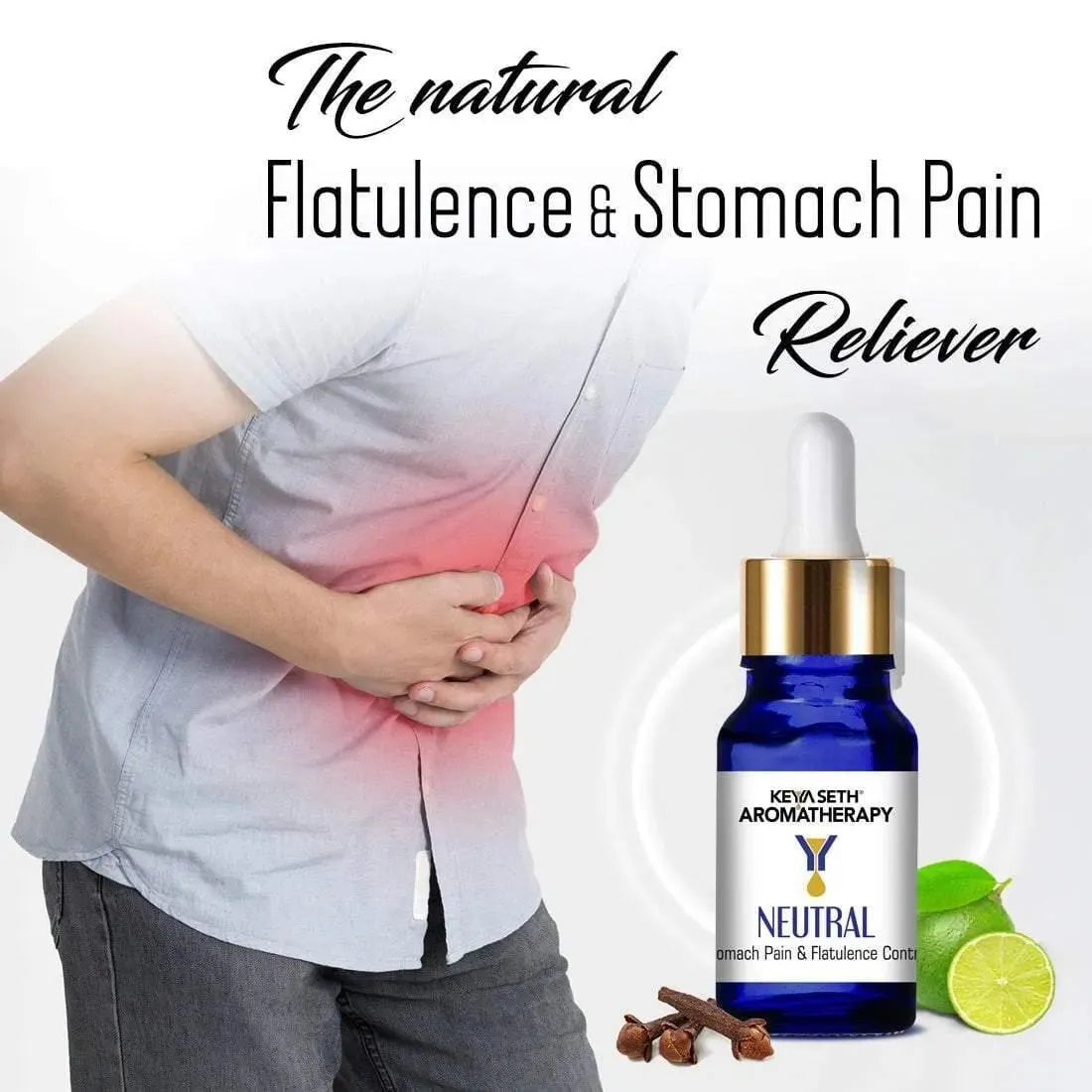 Neutral-Stomach Pain & Flatulence Control, Prevents Indigestion, Gastric Problem 10ml