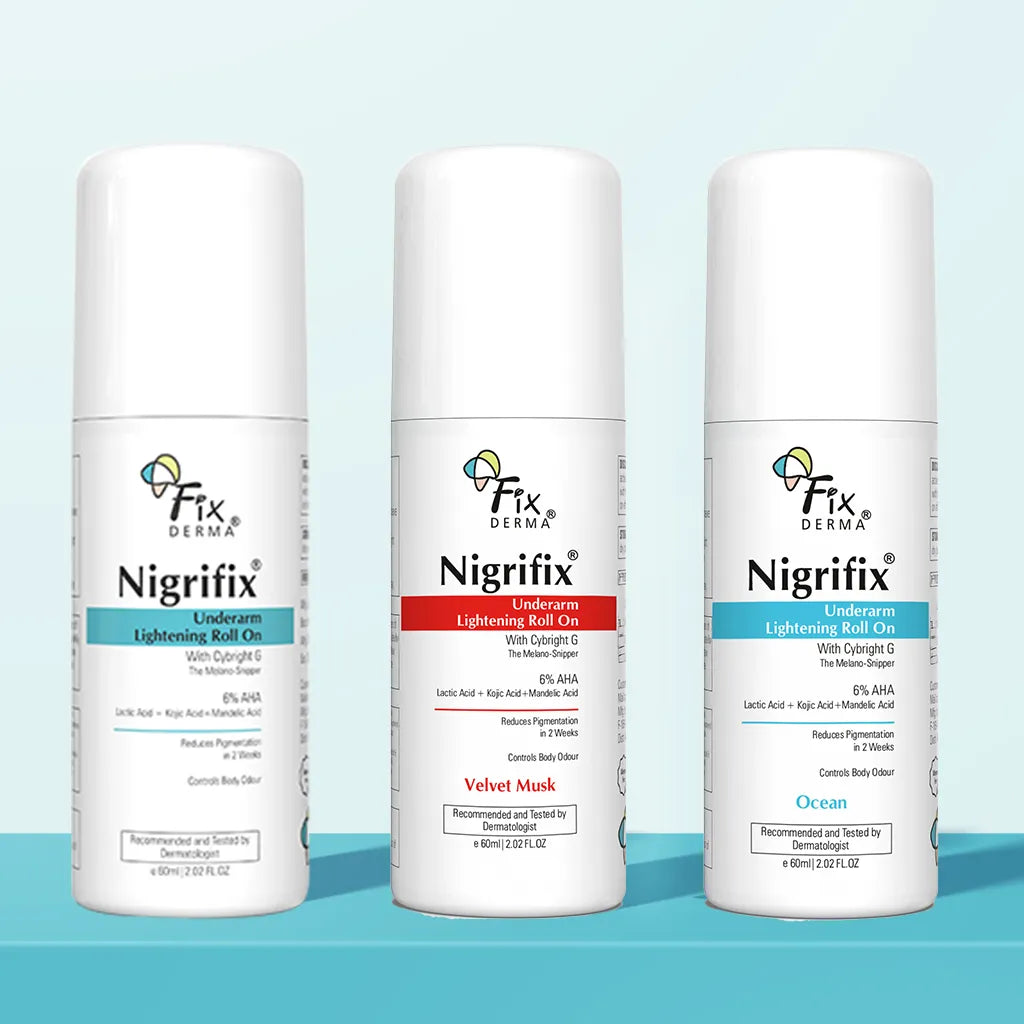 Nigrifix Underarm Lightening Roll On Velvet Musk + Ocean