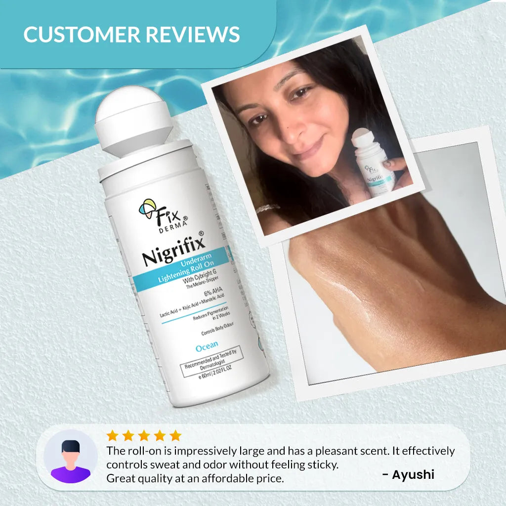 Nigrifix Underarm Lightening Roll On Combo