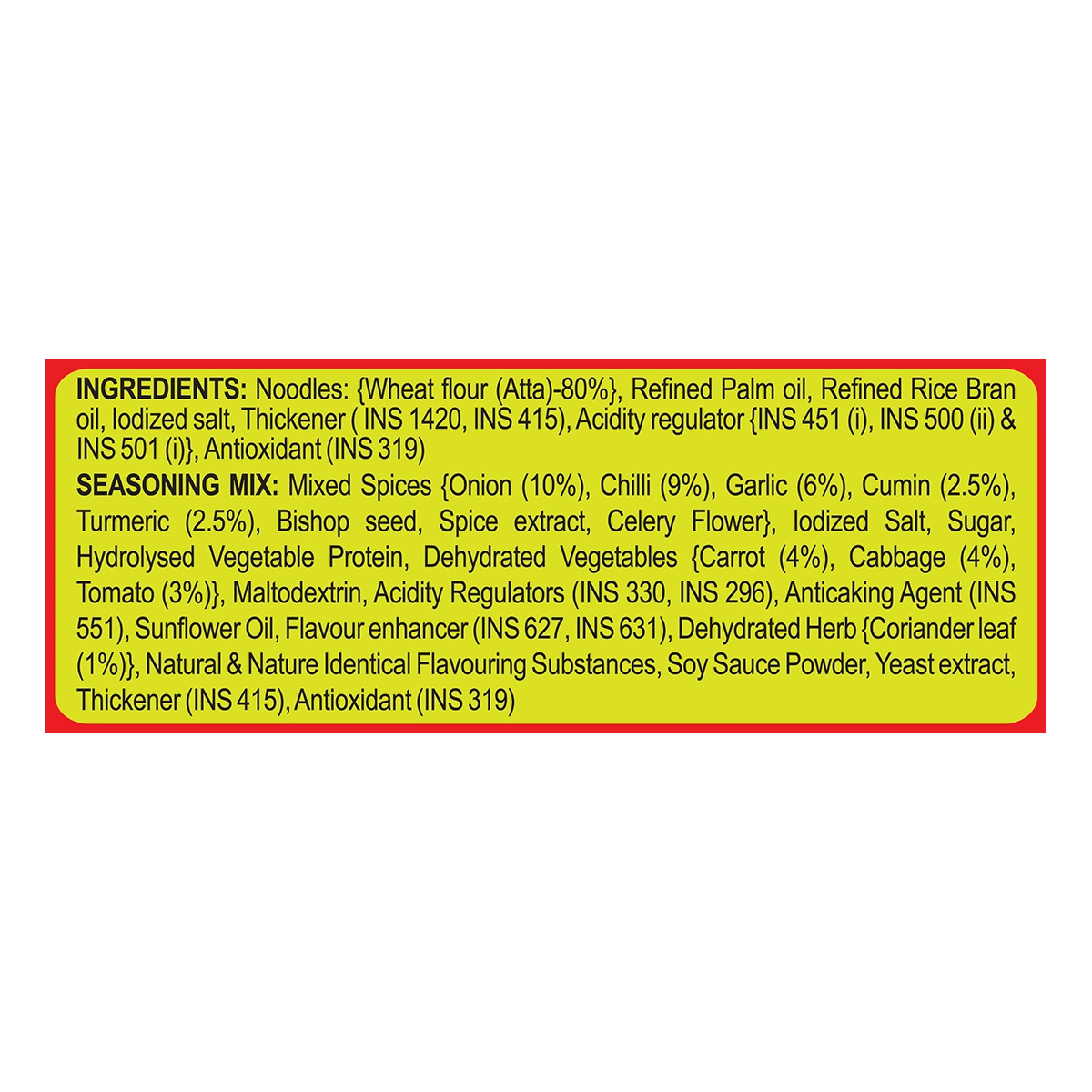 Patanjali Atta Noodles Chatpata - Family Pack (240 g)