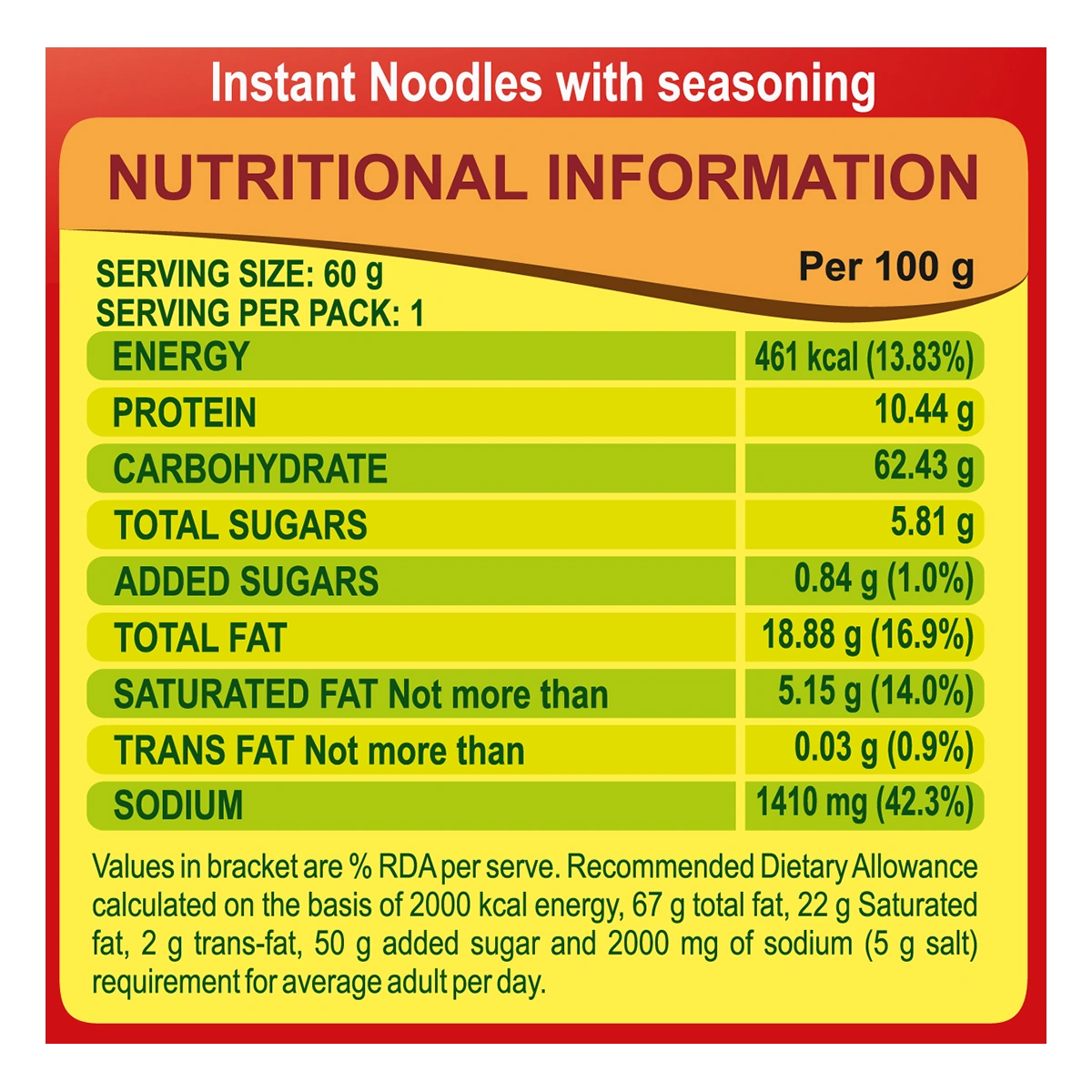 Patanjali Atta Noodles Chatpata (60 g)