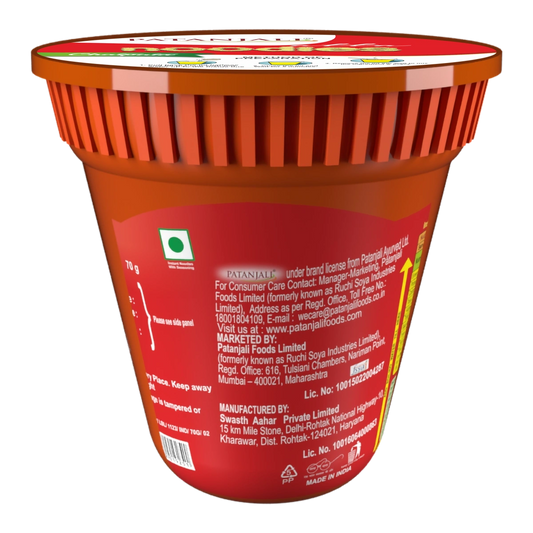 Patanjali Atta Cup Noodles Chatpata