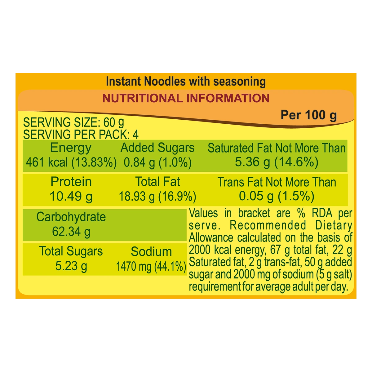 Patanjali Atta Noodles Classic - Family Pack (240 g)