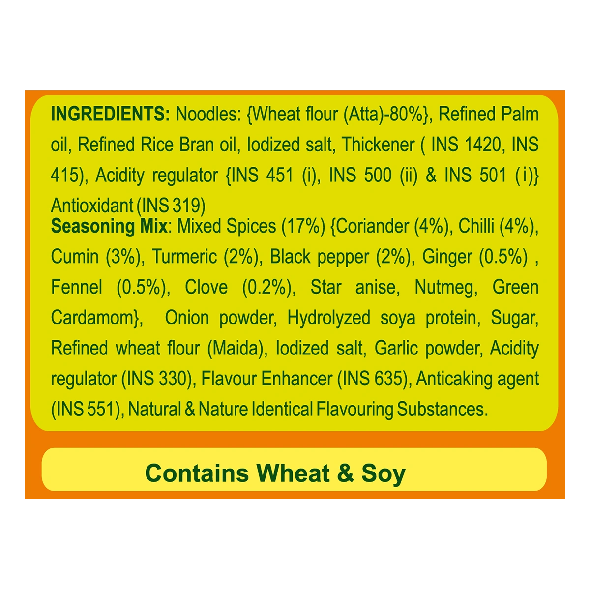 Patanjali Atta Noodles Yummy Masala (60 g)