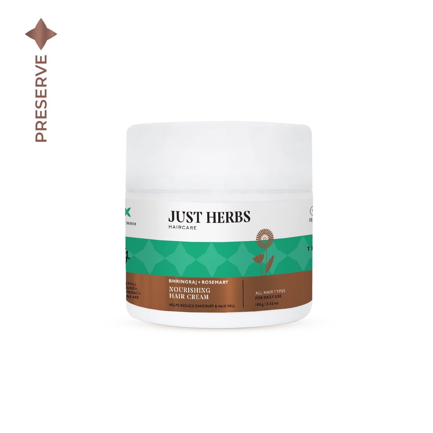 Nourishing Hair Cream with Bhringraj & Rosemary 100g