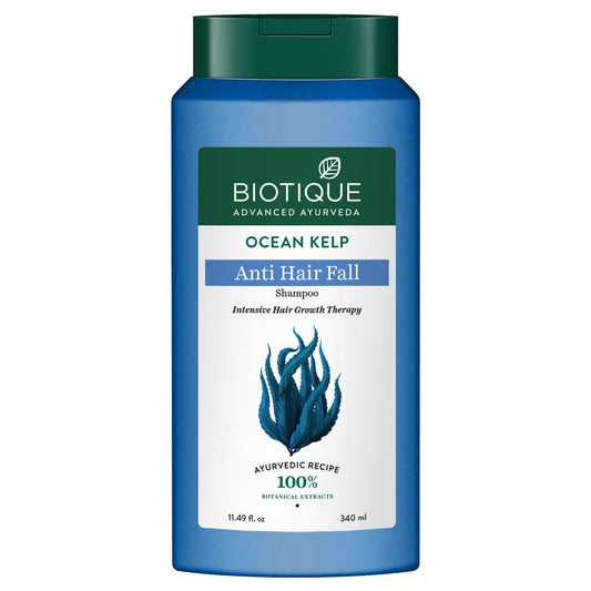 【Biotique】 OCEAN KELP Hair Strengthening Shampoo｜オーシャンケルプ ヘアケア シャンプー｜340ML