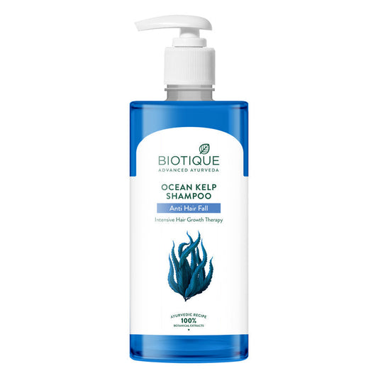 【Biotique】 OCEAN KELP Hair Strengthening Shampoo｜オーシャンケルプ ヘアケア シャンプー｜500ML