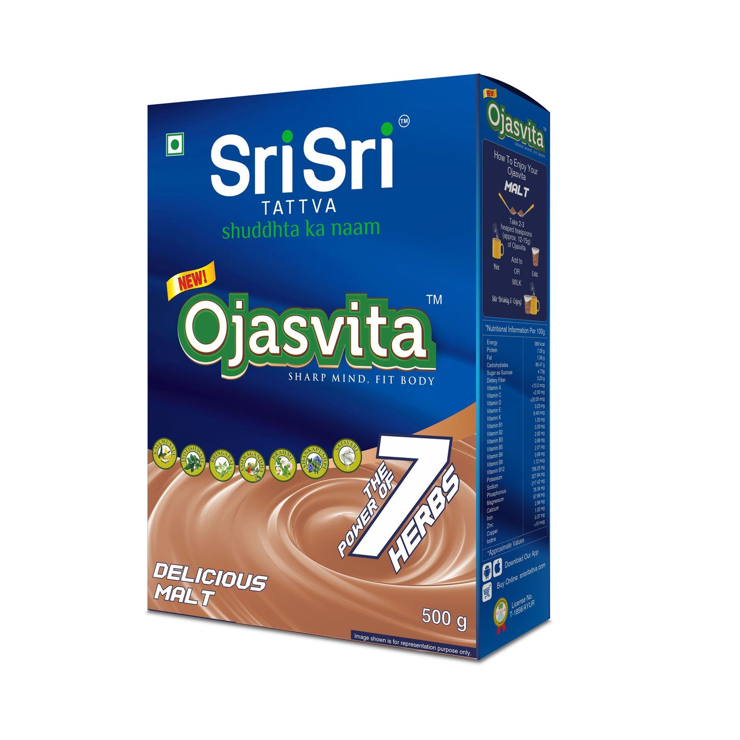 Malt Ojasvita - Sharp Mind & Fit Body, 500 g 500g