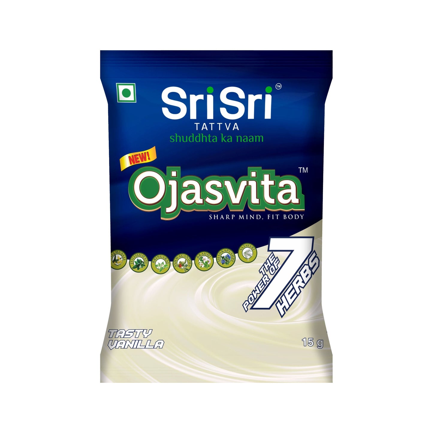 Vanilla Ojasvita - Sharp Mind & Fit Body, 15 g 15g