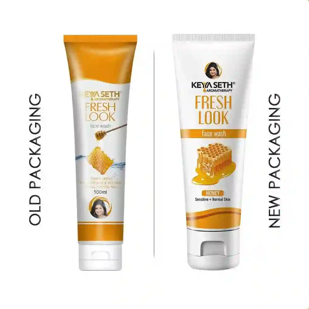 Fresh Look Honey Gel Face Wash – Refreshing Foaming Soothes Inflamed Skin Enriched with Honey & Pure Essential Oil 100ml