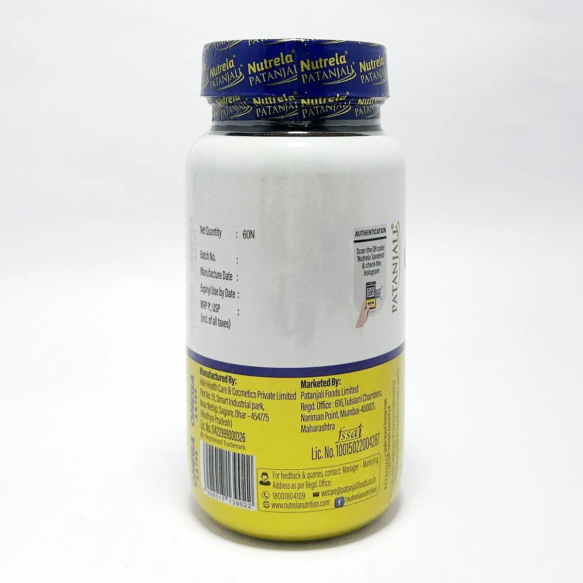 Patanjali Nutrela Organic Omega 3,6,7,9 (45 g)