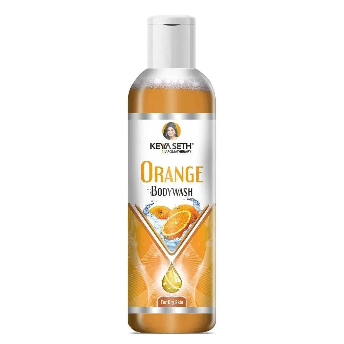 Orange Bodywash with Orange Essential Oil & Vitamin C for Dry Skin – Refreshing, Hydrating Skin Conditioner 200ml